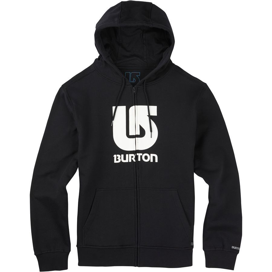 Burton Logo Vertical Full-Zip Hoodie - Men's | Backcountry.com