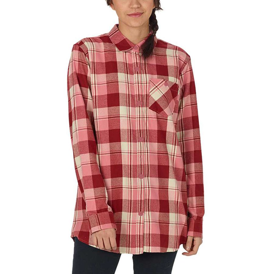 Burton Grace Tech Flannel Shirt - Long-Sleeve - Women's | Backcountry.com