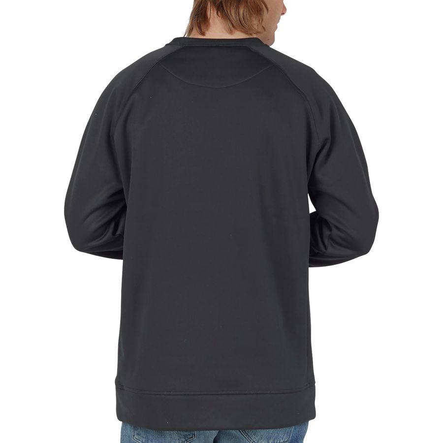 Burton Men's Bonded Crew Neck Sweatshirt – Quick-Dry Fleece For Outdoor Activities & Casual Wear - View #6