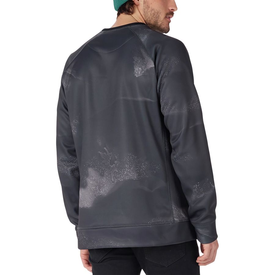 Burton Men's Bonded Crew Neck Sweatshirt – Quick-Dry Fleece For Outdoor Activities & Casual Wear - View #3