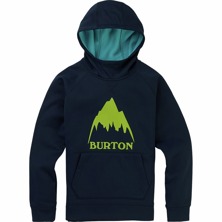 Burton Boys Logo Horizontal Pullover Fleece Pullover Burton Logo