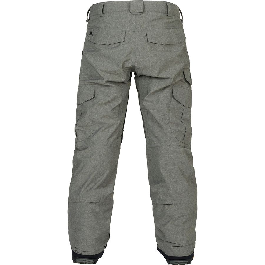 Men's Burton Cargo 2L Pants - Regular Fit - True Black / S