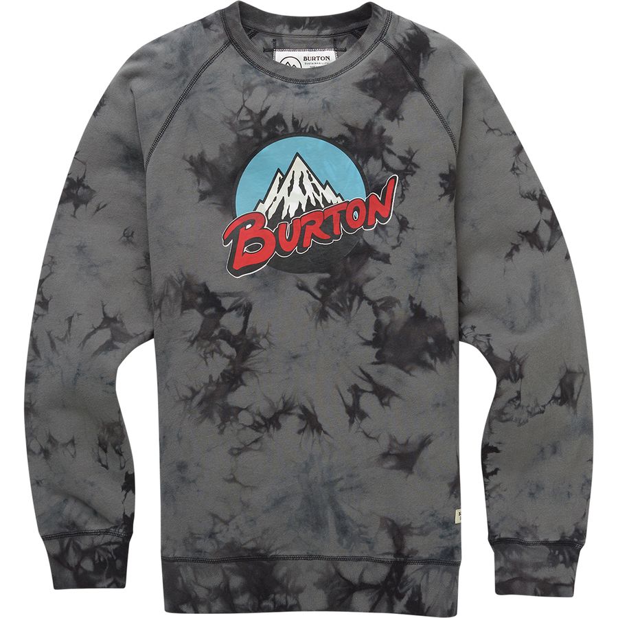 Burton Men's Retro Mountain Graphic T-Shirt - 100% Organic Cotton, Regular Fit