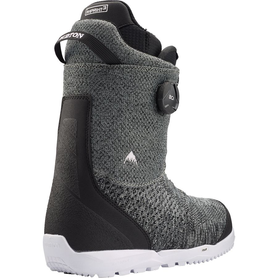 Burton Men's Swath BOA Snowboard Boots - Medium Flex, Dual-Zone