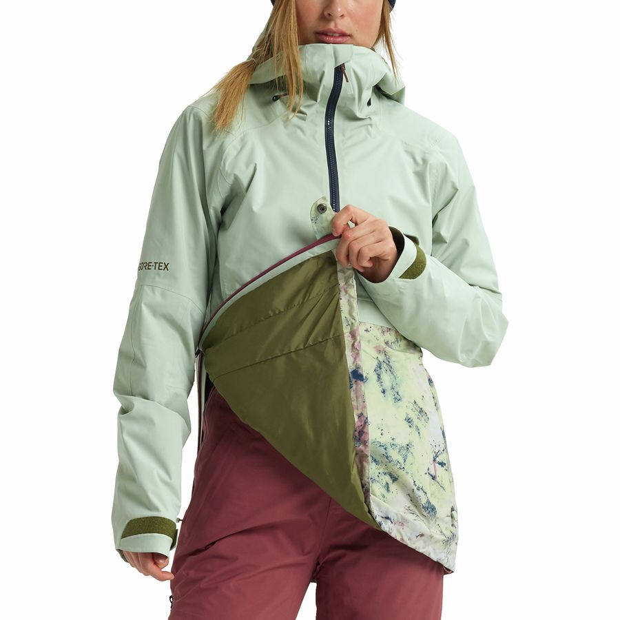 burton womens anorak