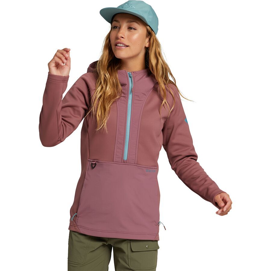 women's burton multipath pullover fleece
