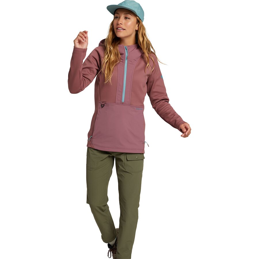 women's burton multipath pullover fleece