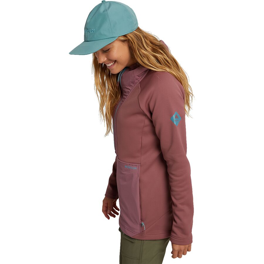 women's burton multipath pullover fleece