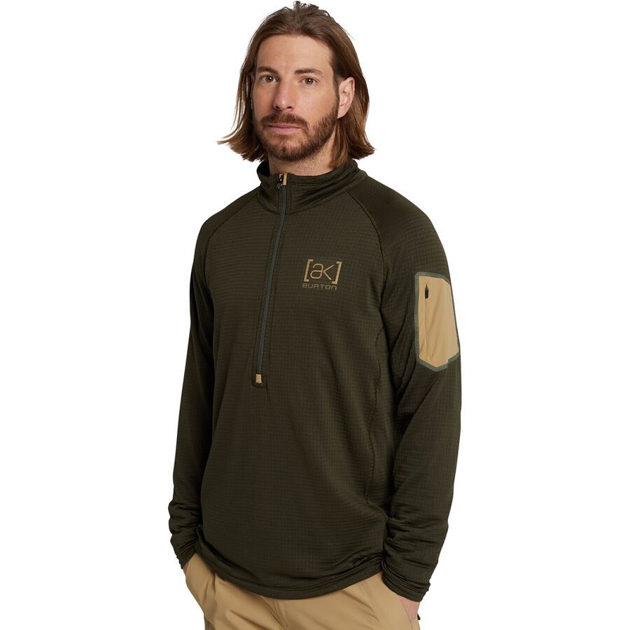 burton half zip