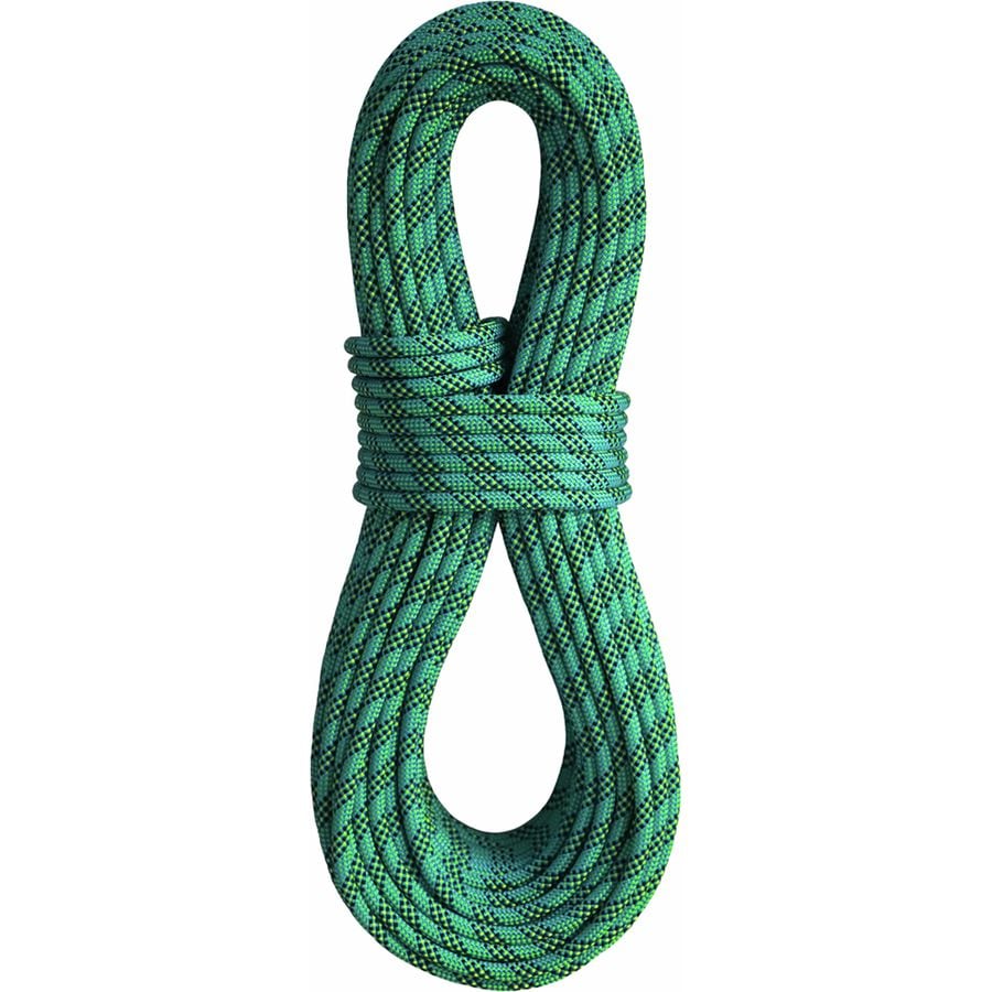 BlueWater - Argon Double Dry Climbing Rope - 8.8mm  - Green/Black