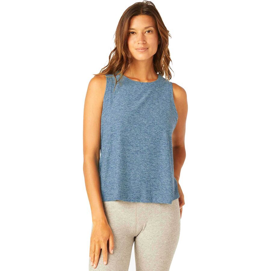 beyond yoga balanced muscle tank