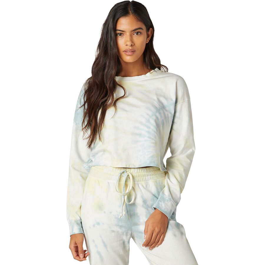 Weekend Boxy Cropped Pullover - Women's