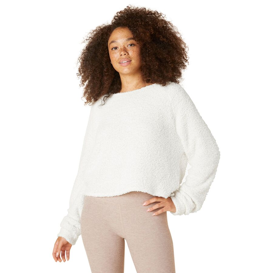 All The Feels Cropped Raglan Pullover - Women's