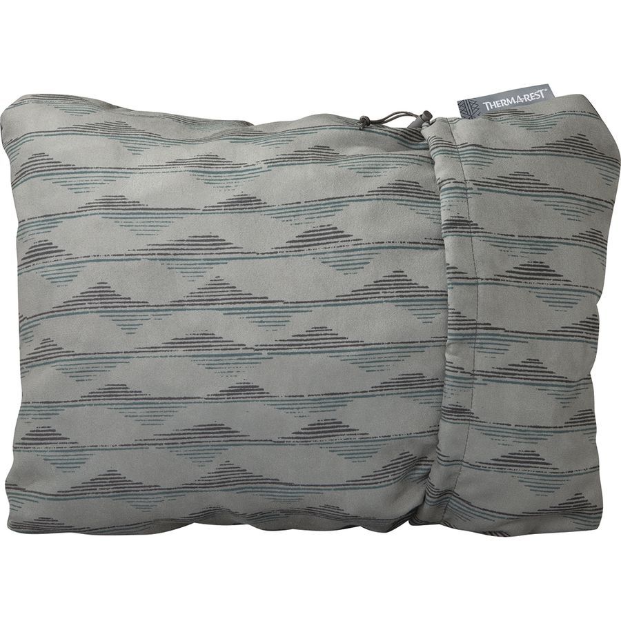 Backpacking Airplanes and Road Trips Renewed Therm-a-Rest Compressible Travel Pillow for Camping