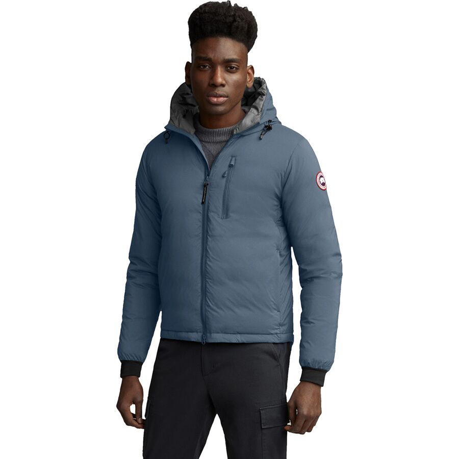 Canada Goose Lodge Matte Finish Down Hooded Jacket Men's