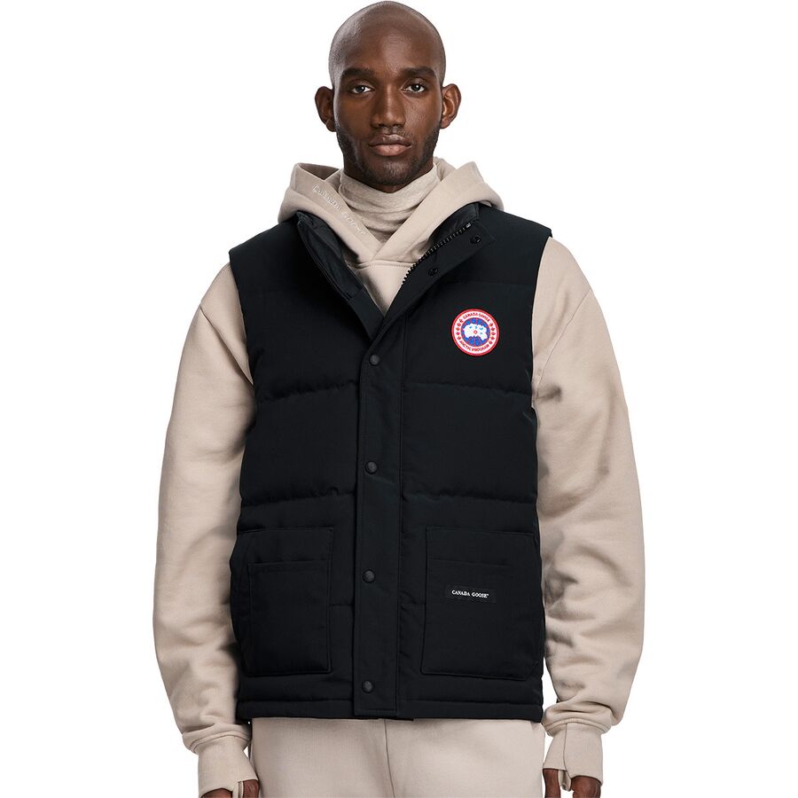 Мужской жилет Canada Goose Freestyle Crew - CRU, цвет: Чёрный
