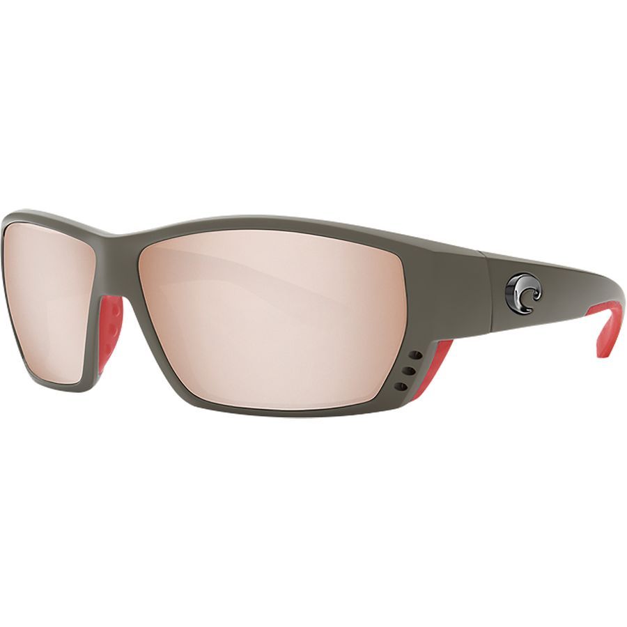 NEW! COSTA DEL MAR crystal-black//copper TUNA ALLEY POLARIZED 580P sunglasses