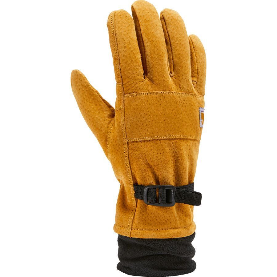 Leather Sherpa-Lined Glove