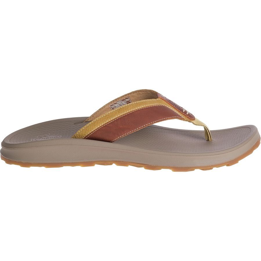 chaco leather flip flops