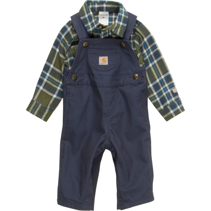 Carhartt Denim Bib Overall Set Infant Boys' Kids