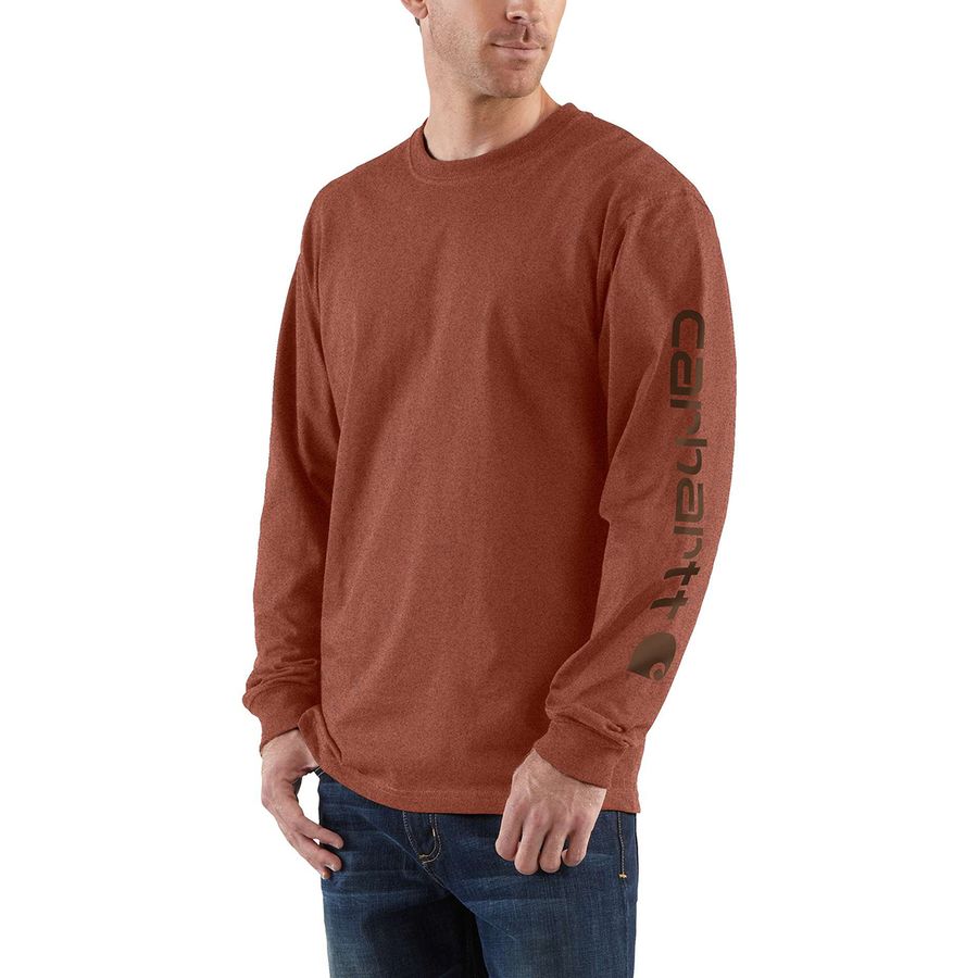 Carhartt Signature Sleeve Logo T-Shirt - Men's | Backcountry.com