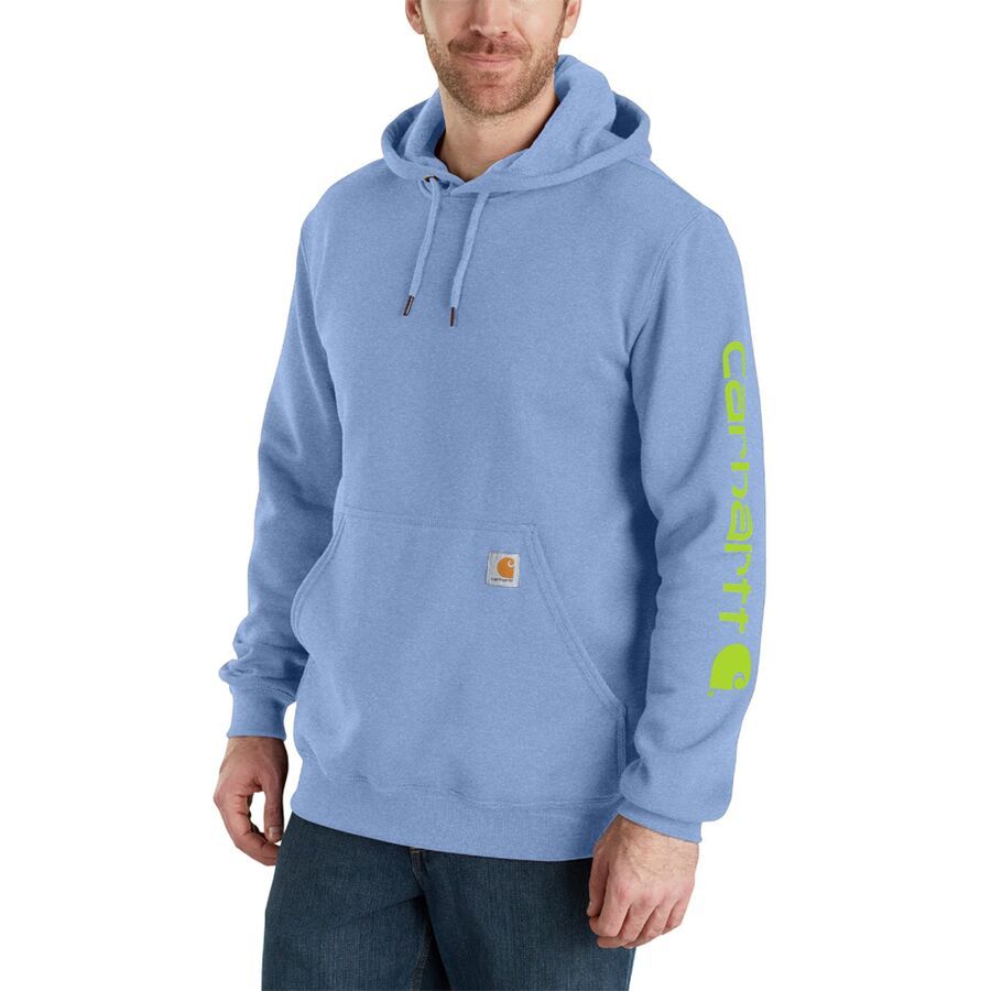 Midweight Signature Sleeve Hooded Sweatshirt - Men's