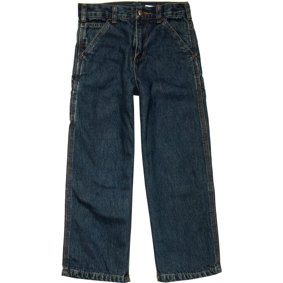 Carhartt Denim Dungaree FlannelLined Pant Boys' Kids
