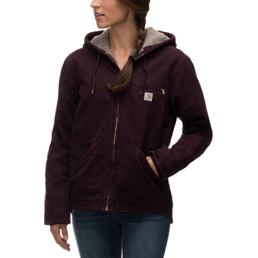 Carhartt Sandstone Sierra Hooded Jacket - Women's | Backcountry.com