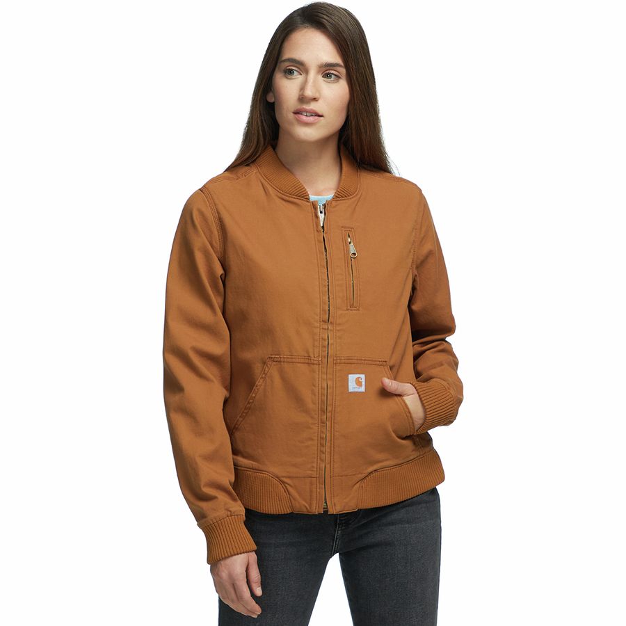 Rugged Flex Relaxed Fit Canvas Jacket - Women's