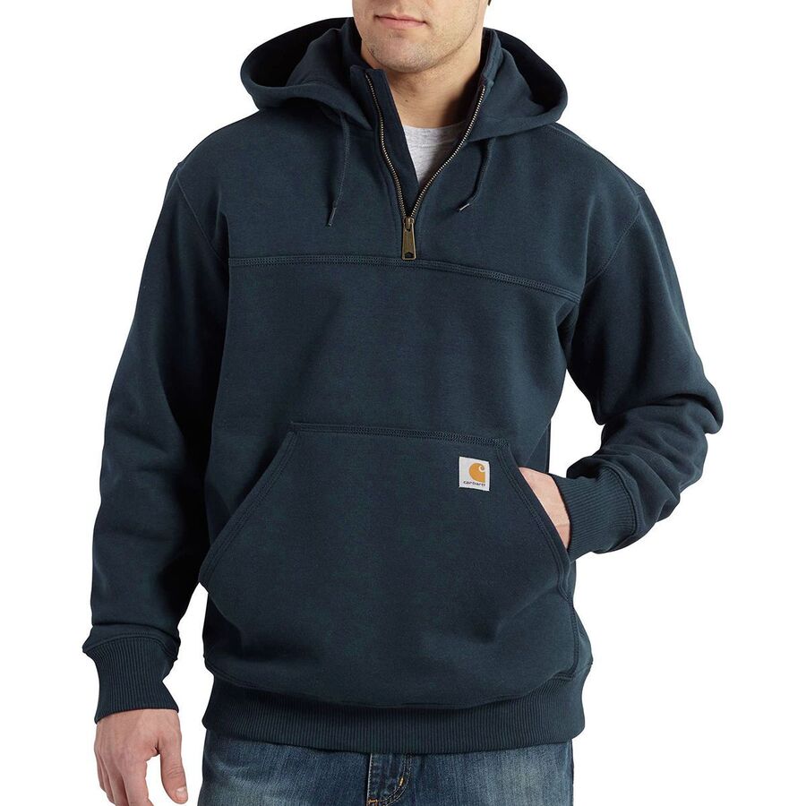 Carhartt Rain Defender Paxton Hooded Mock-Zip Sweatshirt - Men's - Clothing