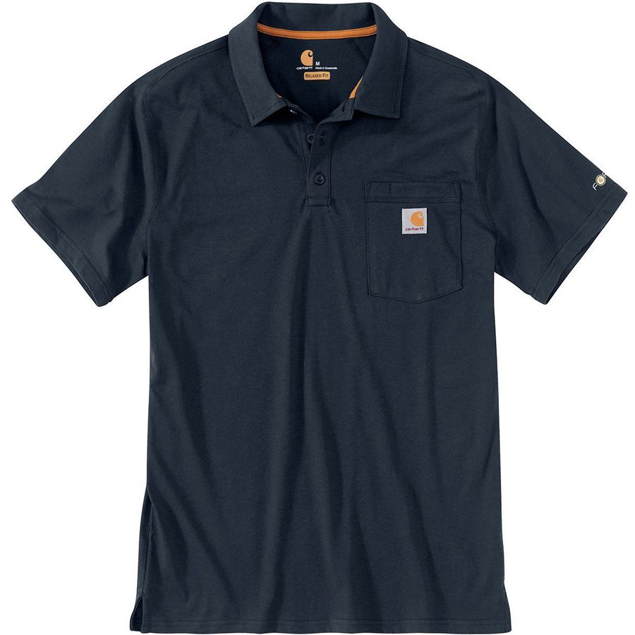 Carhartt Force Cotton Delmont Pocket Polo Shirt - Men's | Backcountry.com
