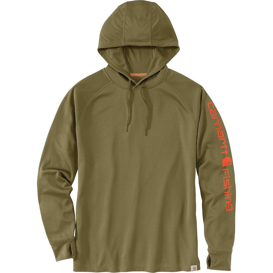 Carhartt Force Fishing Graphic Hooded TShirt Men's