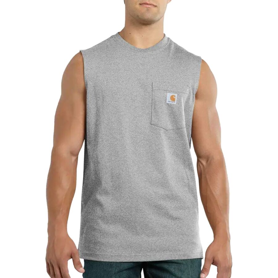 Workwear Pocket Sleeveless T-Shirt - Men's