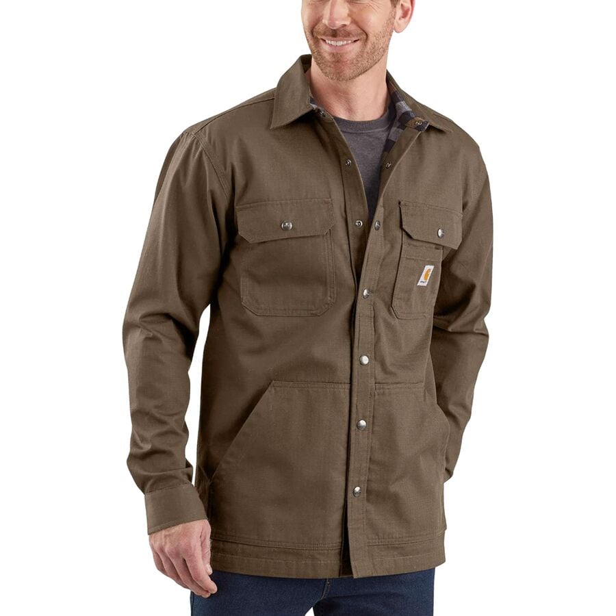 Carhartt Ripstop Solid Shirt Jacket - Men's | Backcountry.com