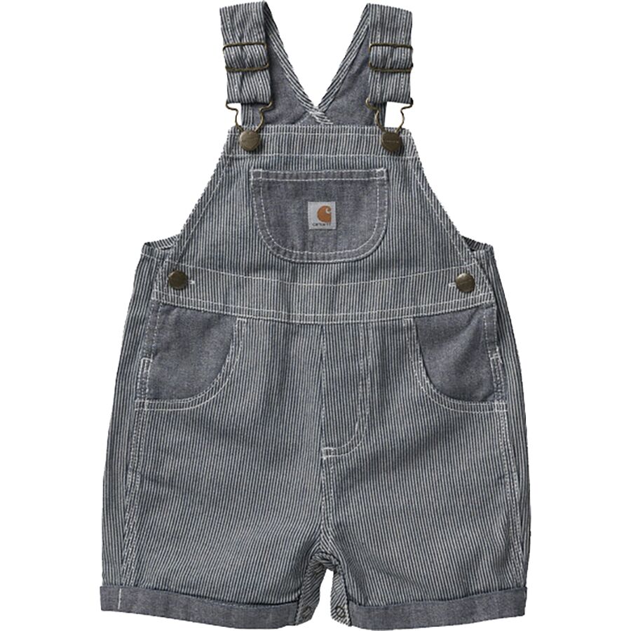 Chambray Stripe Shortall - Toddlers'