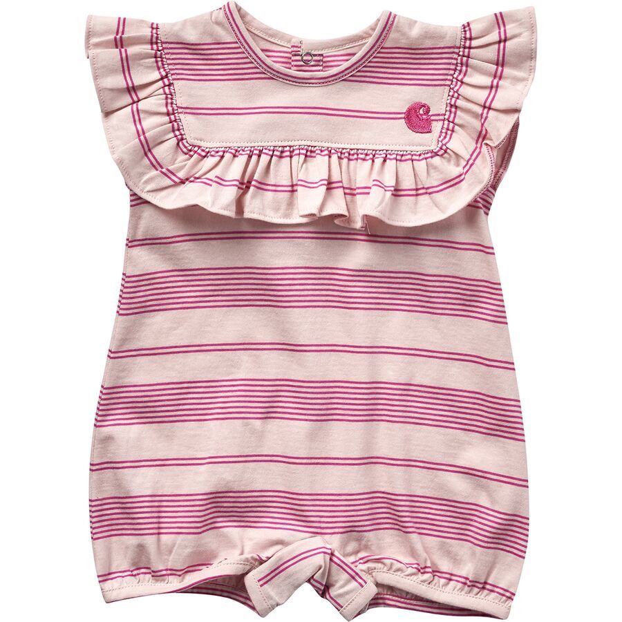 Sleeveless Stripe Romper - Infant Girls'