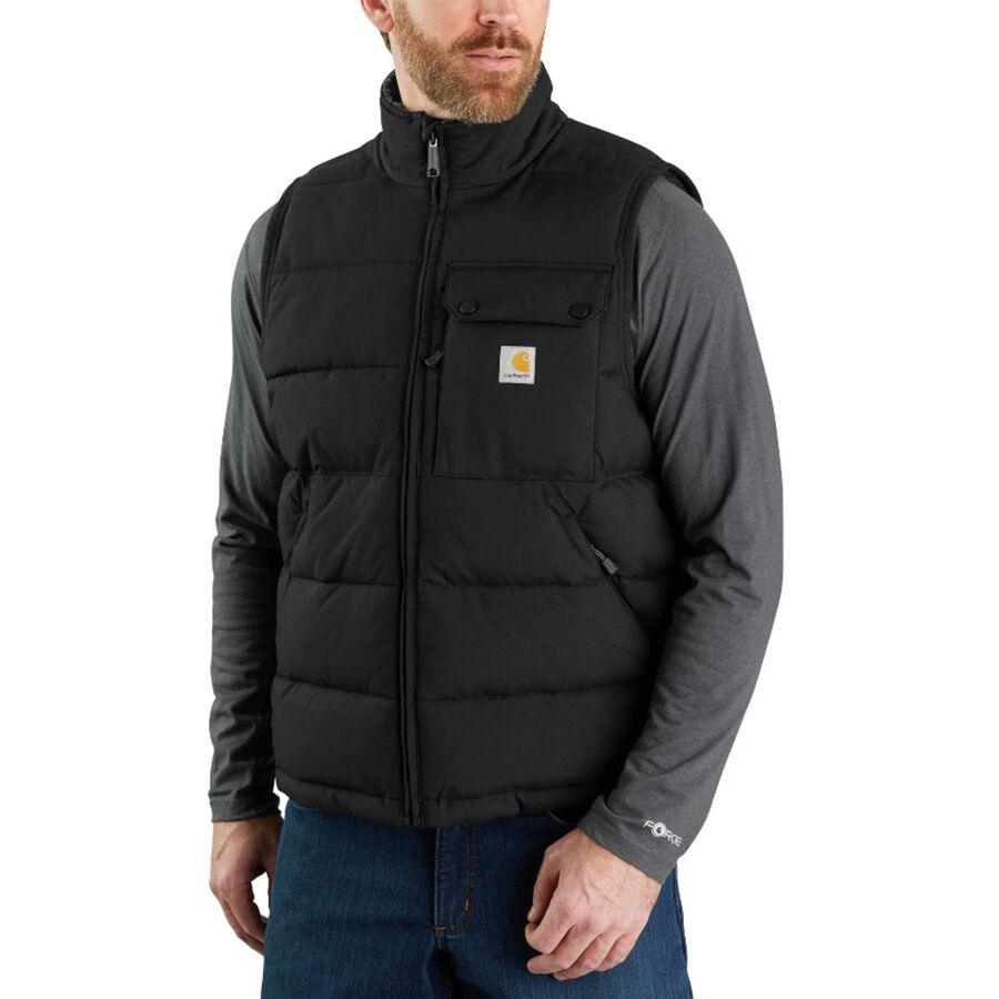 Мужской жилет Carhartt Rain Defender Loose Fit MW Insulated, цвет: Чёрный