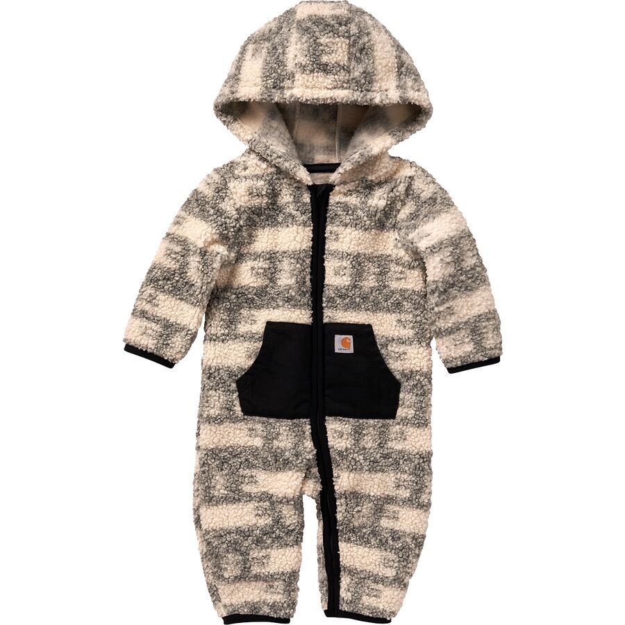 Carhartt ZipFront Hooded Print Coverall Infants' Kids