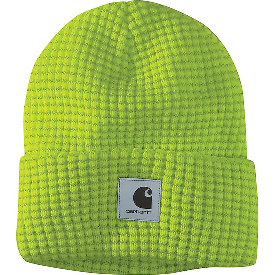 Knit Beanie with Reflective Patch