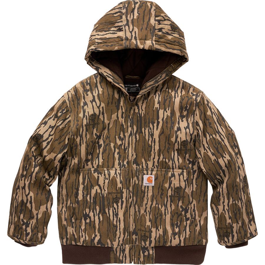 Canvas Insulated Hooded Jacket - Boys'