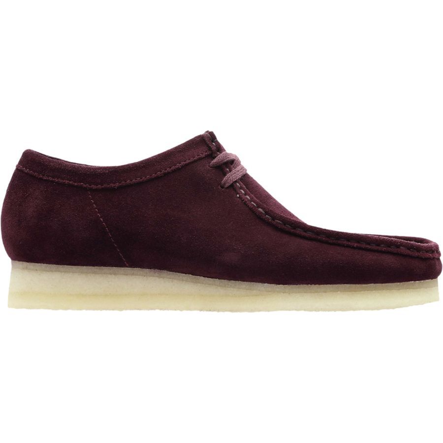 Clarks - Wallabee Shoe - Men's - Bordeaux Suede