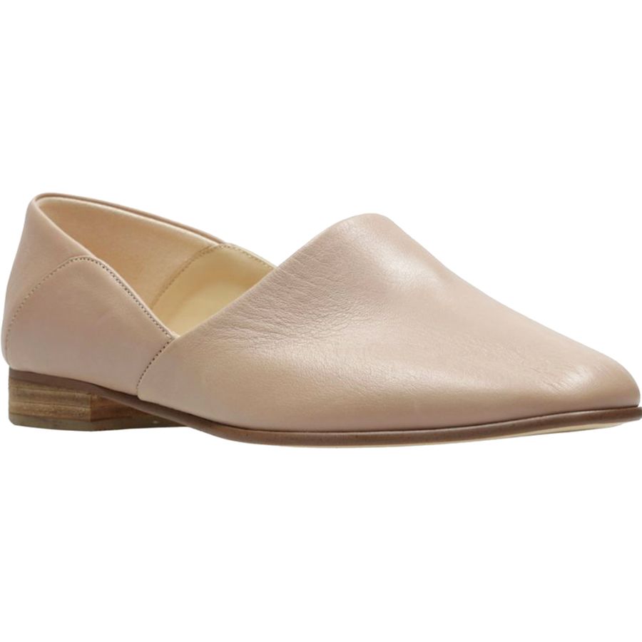 clarks women's pure tone loafer flat