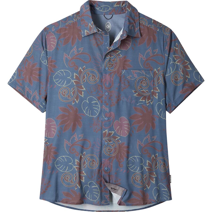 Motive Print Jersey - Men's