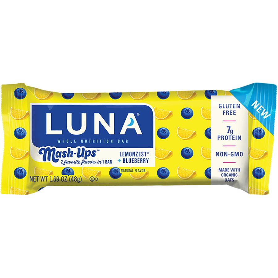 Clifbar - Luna Bar - 15 Pack - LemonZest+Blueberry