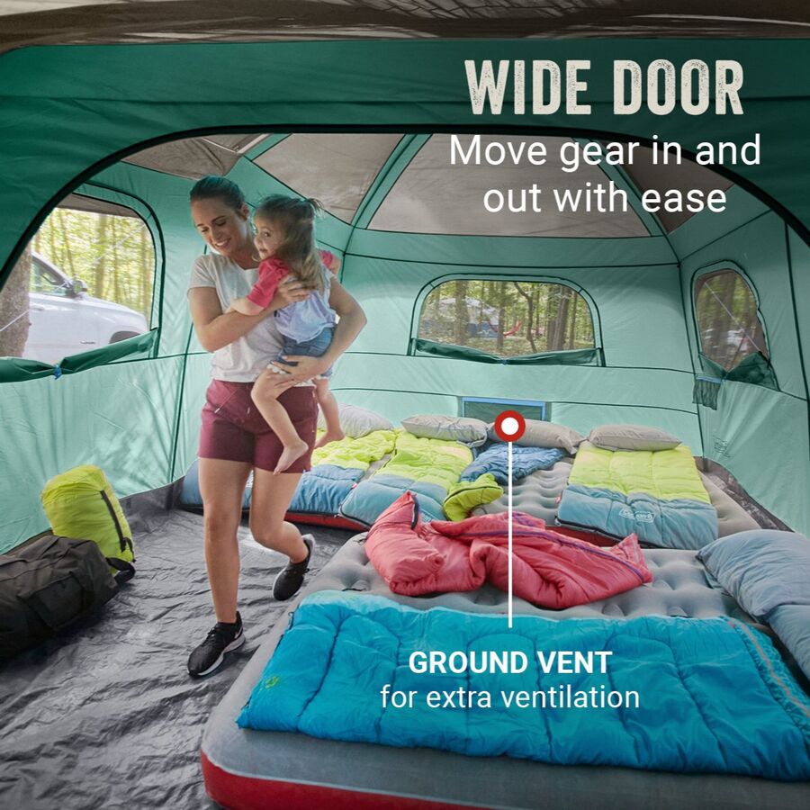 Coleman Skylodge Cabin Tent: 12-Person 3-Season | Backcountry.com