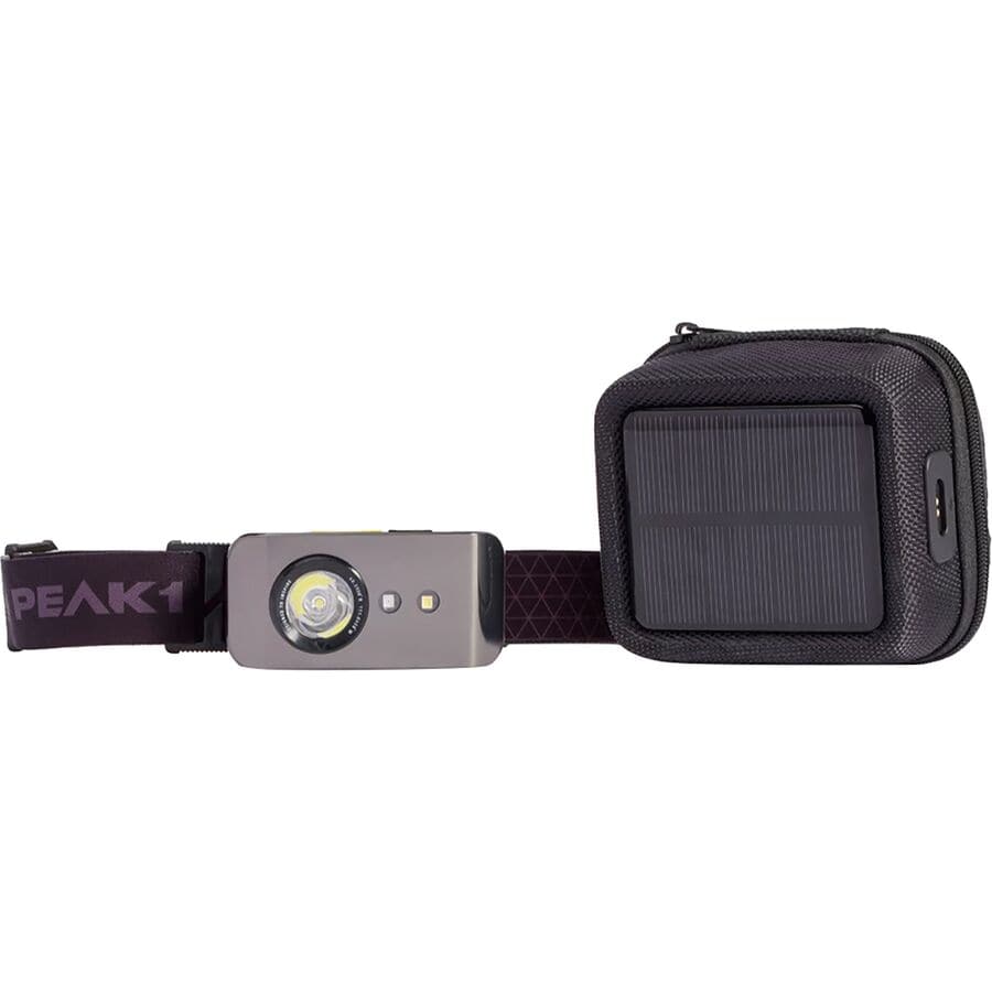 PEAK1 Wireless Solar Charger + Rechargeable Headlamp