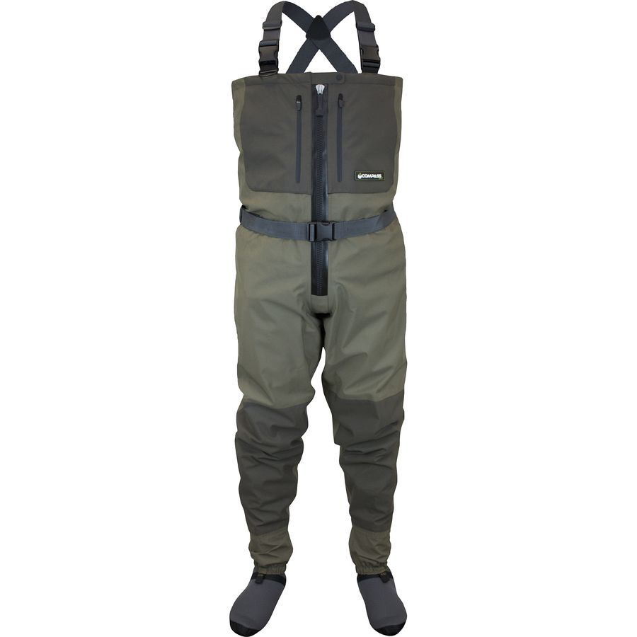 Compass 360 Deadfall Zippered Breathable STFT Chest Wader Men's Fishing