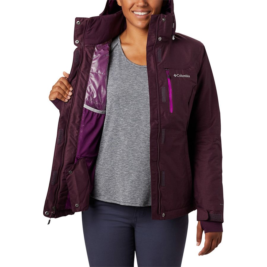 columbia omni heat jacket women's with hood