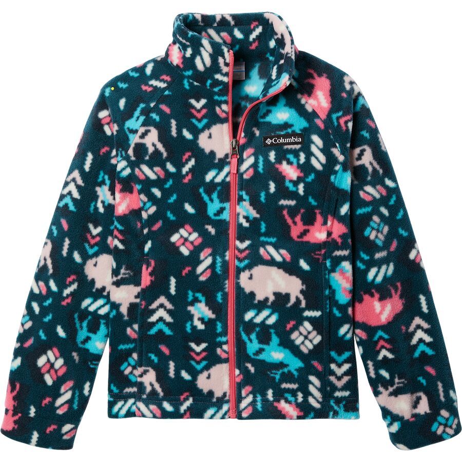 Benton Springs II Printed Fleece Jacket - Girls'