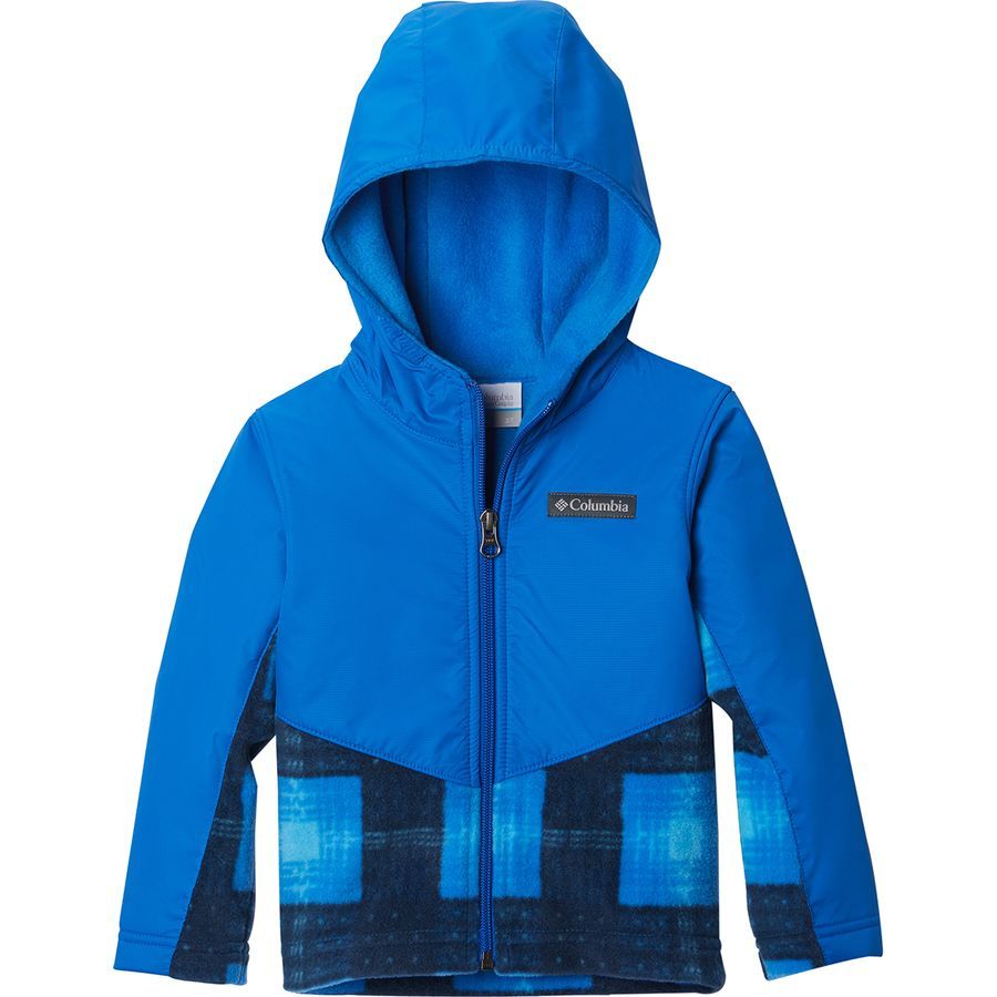 Columbia Steens Mt Overlay Hooded Fleece Jacket Toddler Boys